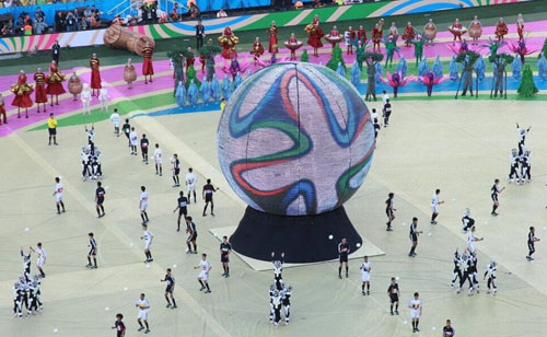 2014年巴西世界杯 威特姆球形LED显示屏项目案例