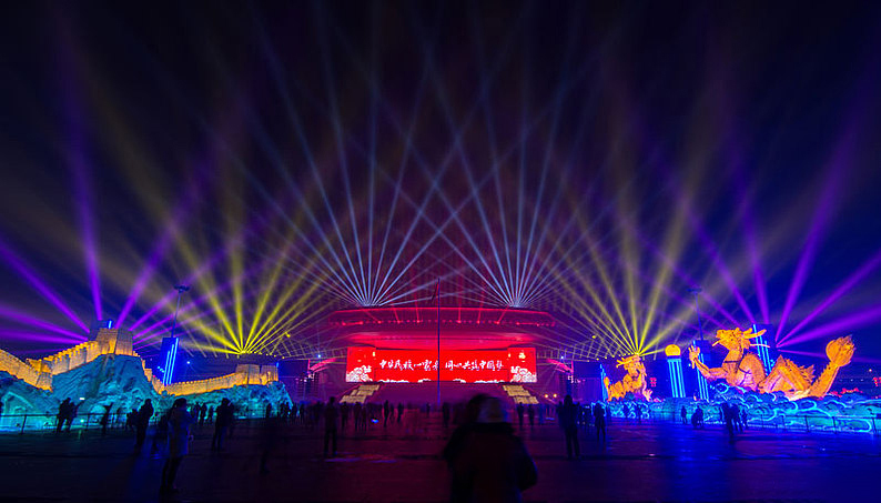 新疆会展中心 LED共形屏Eco