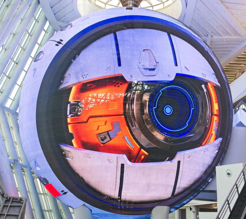 利亚德助力安徽科技馆打造国内最大室内球体屏幕