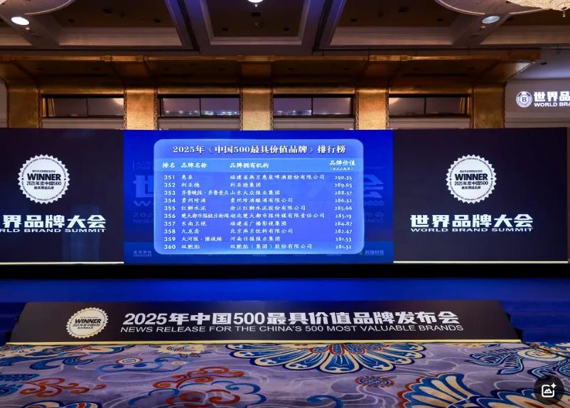 利亚德荣膺“中国500最具价值品牌”，彰显科技品牌强劲实力