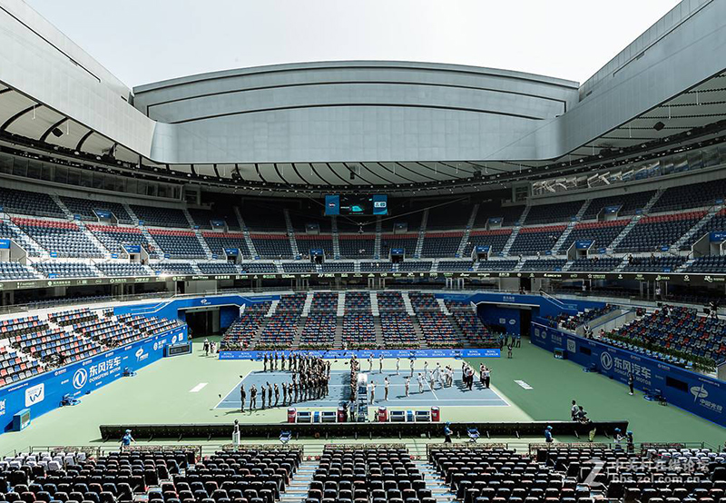 武汉网球公开赛户外LED显示屏项目